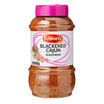 Schwartz Blackened Cajun Seasoning, Expertly Blended with Chilli Powder, Herbs and Spices, Smoky and Peppery Flavour, Versatile Ingredient, 550g