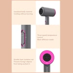 Hair Dryer Negative Ionic Constant Temperature Fast Drying 3 Temperature CM