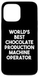 iPhone 13 Pro Max World's Best Chocolate Production Machine Operator Case