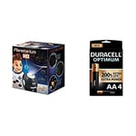 Buki Planétarium HD, 8002 + Duracell - Nouveau Piles alcalines AA Optimum, 1.5 V LR6 MX1500, Paquet de 4