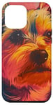 iPhone 15 Plus Yorkshire Terrier 70s Retro Dog Lover Case