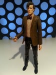 11th Doctor Who Red Bow Stripped Shirt Tie with Sonic Screwdriver 5" Figure