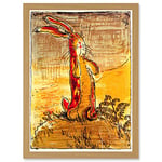 Artery8 Painting Book Cover Williams Velveteen Rabbit Nicholson Artwork Framed Wall Art Print A4