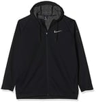 Nike M NK THRMA SPHR JKT HD FZ Veste de Sport Homme, Black/Anthracite/(MTLC Hematite), FR : M (Taille Fabricant : M)