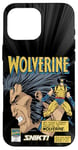 Coque pour iPhone 16 Pro Max Wolverine, classique de Marvel Comics, Logan