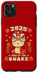 iPhone 11 Pro Max Lunar New Year 2025 Year Of Snake Cute Zodiac Kids Family Case