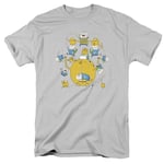 Adventure Time Finn And Jake Group Licensed Adult T-Shirt