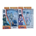 Loyal Subjects - BST AXN Naruto Sasuke Uchiha + Rock Lee 5" Action Figures Combo