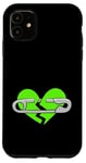 Coque pour iPhone 11 Graphique vert Green Healing In Progress