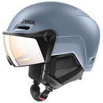 uvex Hlmt 700 Visor - Ski Helmet for Men and Women - Visor - Individual Fit - Strato Matt - 52-55 cm