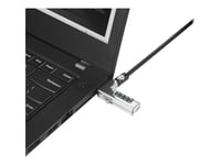 Kensington Nanosaver Combination - Säkerhetskabellås - Svart - För Thinkbook 14S Yoga G2 Iap  Thinkpad L13 Yoga Gen 3  L15 Gen 3  P1 Gen 5  T14s Gen 3