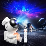 Astronaut Projector,LED Starry sky Projector,Galaxy Star Night Light, Spaceman Projector with moon lamp, remote control & timer,Star Projector lamp for children and adults