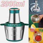 Electric Food processor Blender Mixer Kitchen Meat Fruit Vegetable Chopper UK