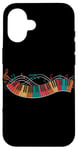 iPhone 16 Piano Keyboard Music Notes Art Colorful Pianist Musician Case