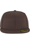 Flexfit Mens Premium 210 Fitted Cap, Brown, L-XL UK