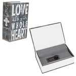 Mini Simulation Dictionary Book Money Box With Combination Lock Safe Box UK AUS