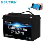 Meritsun 25,6v 50Ah Litiumbatteri P04 Bluetooth (#8)