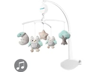 Babyono Crib Mobil Med Owl Sophia Musikkboks