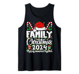 Family Christmas 2024 Matching Squad Santa Women Men Kids Tank Top