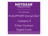 Netgear Prosupport Oncall 24X7 Category 4 - Teknisk Support - Telefonsupport - 5 År - 24X7 - För Netgear M6100-44G3-Poe+