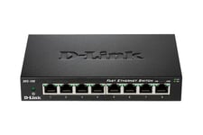 D-Link DES 108 - switch - 8 porte