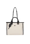 revend Women's Shopper Bag, Black Beige, One Size