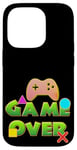 Coque pour iPhone 14 Pro Game Over Vintage Retro Jeux Vidéo Gaming