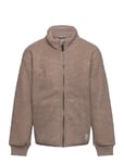 MINI A TURE Matsaleh Teddyfleece Jacket. Grs Brun