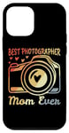 Coque pour iPhone 12 mini Photographe Mère Photographie Maman Appareil photo Mama