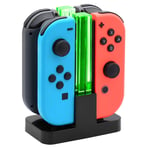 FYOUNG 4 en 1 Chargeur pour Compatible avec Joy Con pour Switch & OLED Model ...