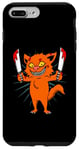 iPhone 7 Plus/8 Plus Killer Cat Killer Horror Halloween Bloody Case