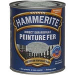 Julien - Peinture Direct Sur Rouille Martelée Gris Argent 0,75 l - Hammerite