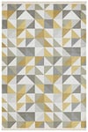 Nouristan Ciaran Tapis, Jaune/Gris, 120x180 cm