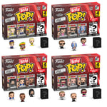 Figurine Bitty Pop! - Wwe - Pack De 4 1 Aléatoire