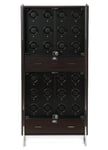 Wolf Watch Winder Baron 24 Piece Cabinet