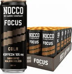 Nocco Focus Energidryck, Cola, 33 cl