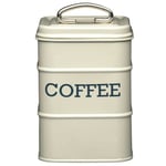 Kitchen Craft 'Living Nostalgia' Vintage Coffee Canister - Cream