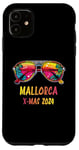 Coque pour iPhone 11 Conception de lunettes de soleil Majorque X-Mas 2024, Noël