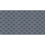 Timbela - Bardeaux bitumineux Hexagonal Rock h-grey, couleur gris - bitume toiture 3m2