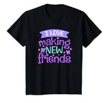 Youth I Love Making New Friends - Teen Girls’ Self Esteem T-Shirt