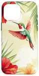 Coque pour iPhone 16 Pro Max Colibri Tropical Fleurs Florales Nature Été