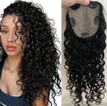 13A 18INCH RAW BRAZILIAN 6X6.3 SILK BASE TOPPER VIRGIN HUMAN HAIR WET"N WAVE 90g