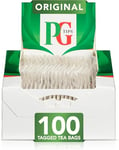 PG Tips String and Tag One Cup Everyday Tea Bags (Pack of 100) 10462707