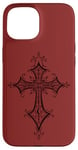 iPhone 15 Alternative Cross Mall Goth Grunge Gothic Romantic Case