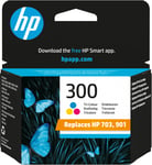 HP 300 - farge (cyan  magenta  gul) - original - blekkpatron