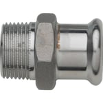 15 x 3/4&quot; TURBO Inox övergångsnippel