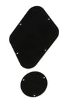 ALLPARTS PG-0814-023 Black Backplates for Gibson Les Paul