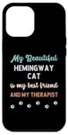 iPhone 12 Pro Max Hemingway Polydactyl Cat Owner Lover Therapist And Friend Case