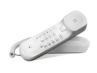 VTech CD1100 Trimstyle Corded Home Phone.No AC Power Required,Landline Phone with last number redial key,ringer control,receiver volume control,recall key,hearing aid compatible,table&wall mountable