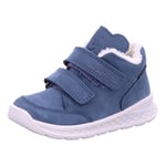 Superfit Boy's Breeze Leicht Gefütterte Gore-tex First Walking Shoes, Blue 8000, 4 UK Child
